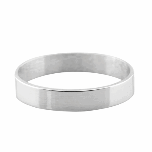 ALIANZA TIPO CINTA 4 MM