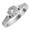 ANILLO SOLITARIO CON PIEDRA CENTRAL