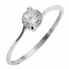 ANILLO SOLITARIO CON PIEDRA CENTRAL