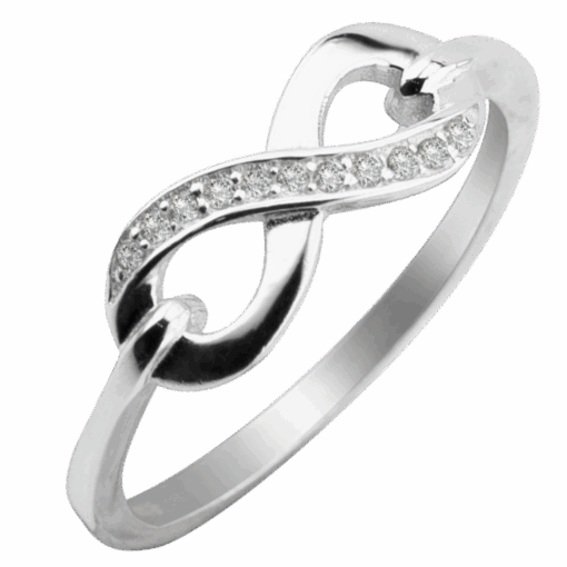 ANILLO INFINITO CON PIEDRAS