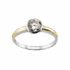 ANILLO SOLITARIO CON PIEDRA CENTRAL