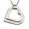 DIJE DOS CORAZONES PERSONALIZADOS