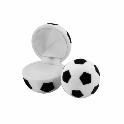Estuche Para Anillo Pelota De Futbol