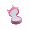 Estuche Para Anillo Corona Princesa Rosa