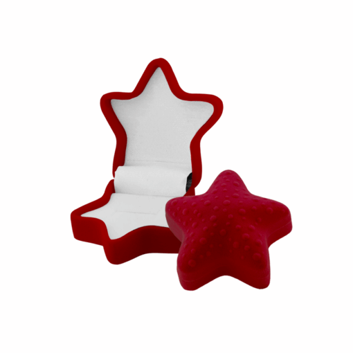 Estuche Caja Para Anillo Estrella De Mar