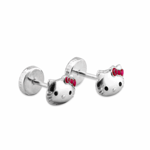 Par de Aros Abridores Hello Kitty