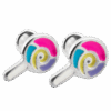 AROS ABRIDORES PALETA MULTICOLOR ESMALTADA