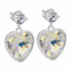 AROS CORAZON COLGANTE CRISTAL SWAROVSKI