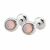 AROS CHISPA CON PIEDRA CHICO