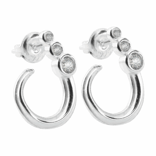 AROS ARGOLLA CON TRES PIEDRAS