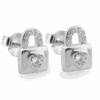AROS CANDADO CORAZON CON PIEDRAS