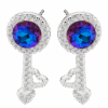 AROS LLAVE CRISTAL SWAROVSKI CON PIEDRAS