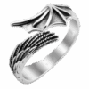 ANILLO AJUSTABLE ALAS ANGEL Y DEMONIO