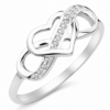 Anillo Corazón Infinito De Plata 925
