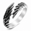Anillo Alas Ángel De Plata 925 Duki